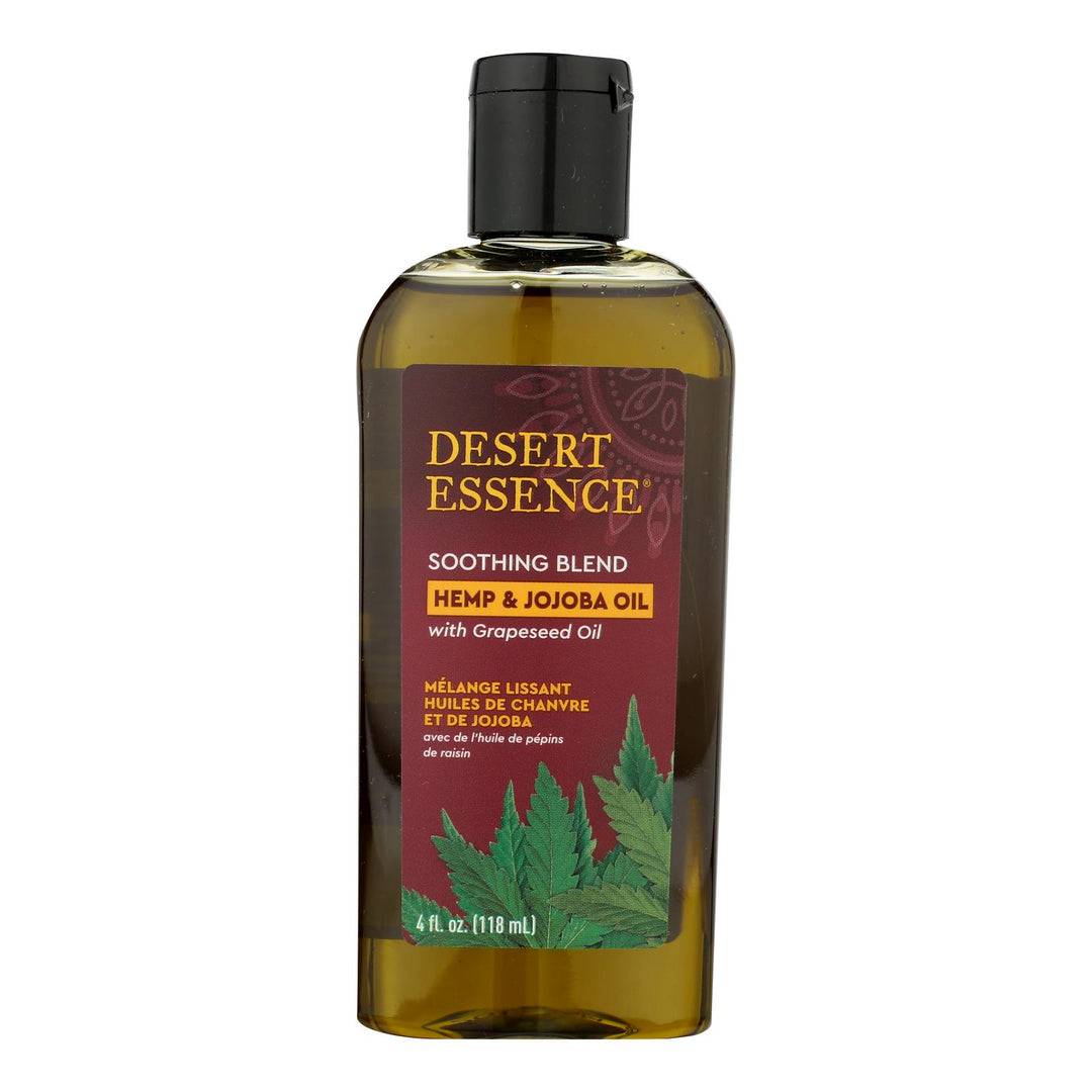 Desert Essence - Hemp & Jojoba Oil - 1 Each-4 Fz - Maras Green